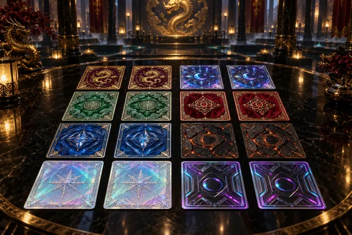Eight Explosive Cards editions