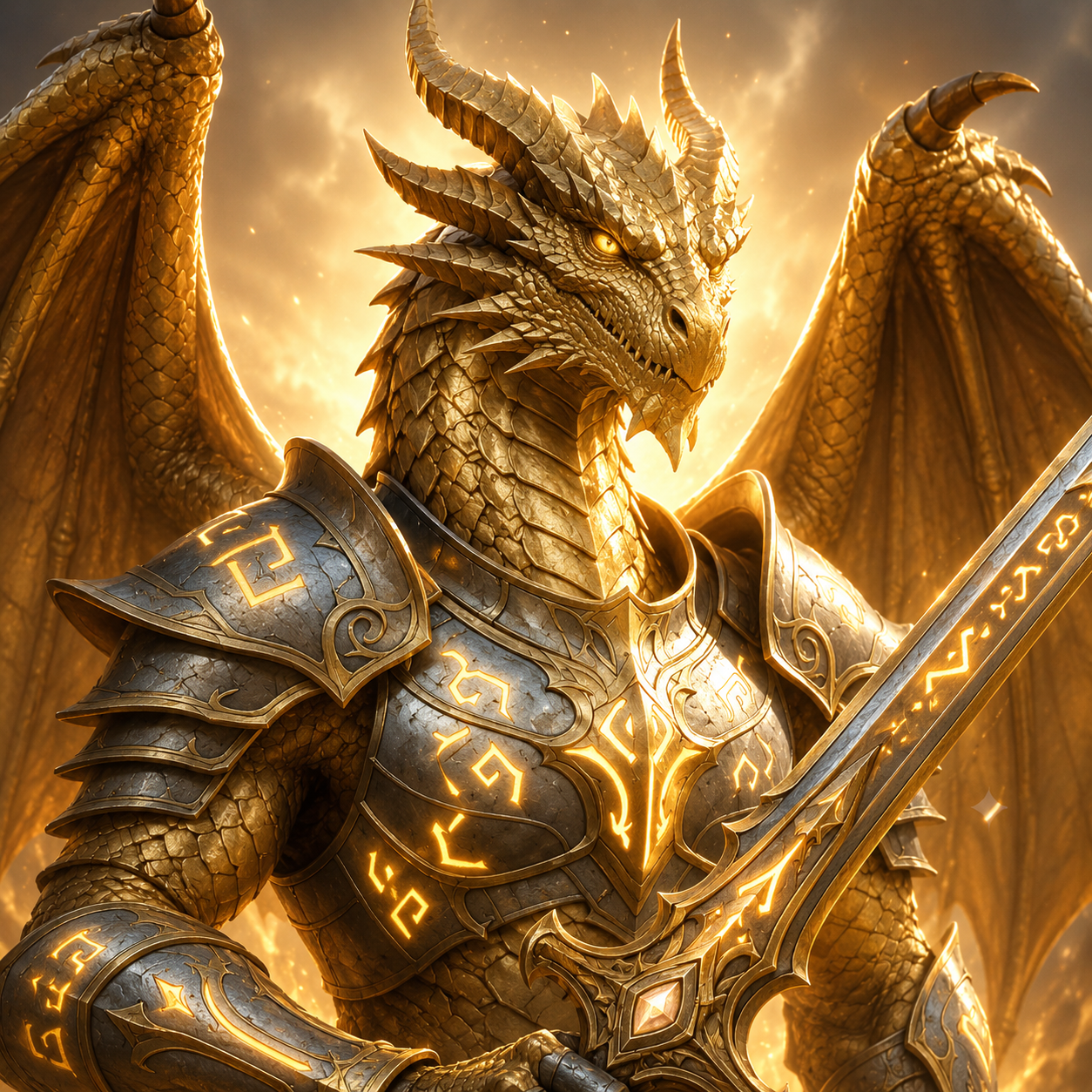 The Magic Dragon ready for battle